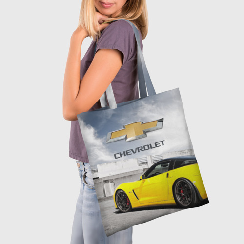 Шоппер 3D Желтый Chevrolet - фото 3