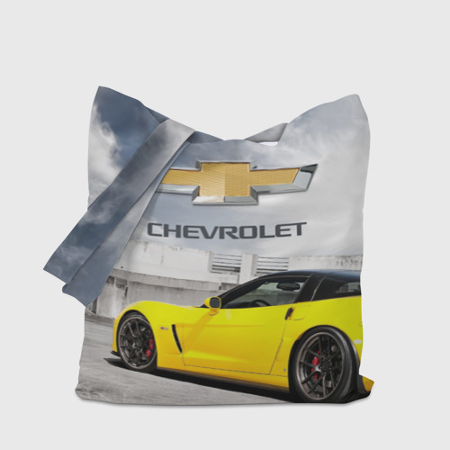 Шоппер 3D Желтый Chevrolet - фото 4