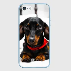 Чехол для iPhone 5/5S матовый Пёсик