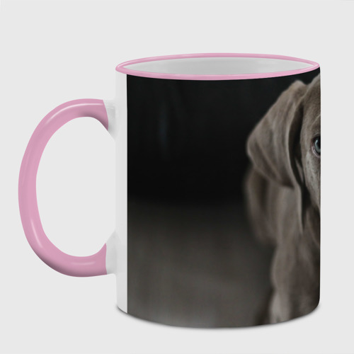 Кружка с полной запечаткой Puppy, цвет Кант розовый - фото 2