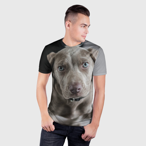 Мужская футболка 3D Slim Puppy, цвет 3D печать - фото 3