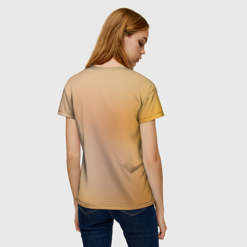 Женская футболка 3D Взгляд, цвет 3D печать - фото 4
