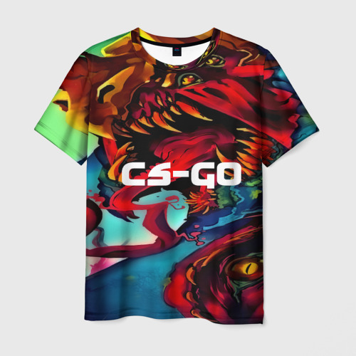 Мужская футболка 3D CS GO-Hyper beast, цвет 3D печать