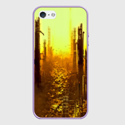 Чехол для iPhone 5/5S матовый Deus ex