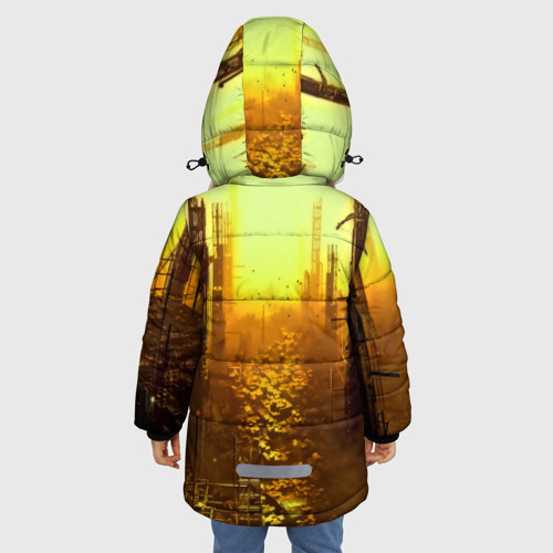 Зимняя куртка для девочек 3D Deus ex - фото 4
