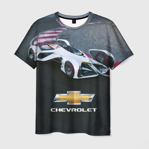 Мужская футболка 3D Болид Chevrolet Фото 01 Мужская футболка 3D Болид Chevrolet Фото 01