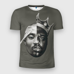 Мужская футболка 3D Slim Короли хип-хопа!