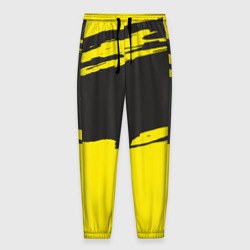 Мужские брюки 3D Чёрно-жёлтый