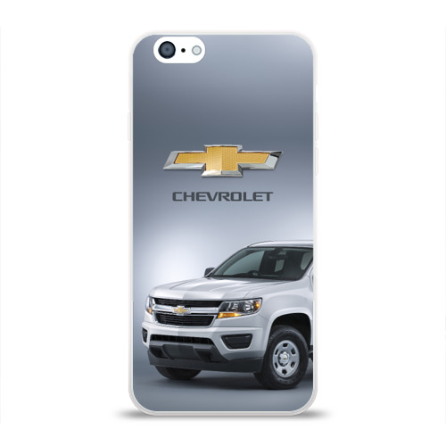 Чехол для Apple iPhone 6 силиконовый глянцевый Chevrolet пикап Фото 01 Чехол для Apple iPhone 6 силиконовый глянцевый Chevrolet пикап Фото 01