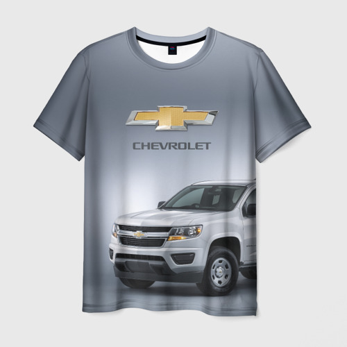 Мужская футболка 3D Chevrolet пикап