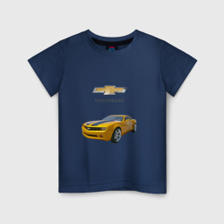Детская футболка хлопок Chevrolet Camaro