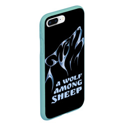 Чехол для iPhone 7Plus/8 Plus матовый Волк среди овец - фото 2