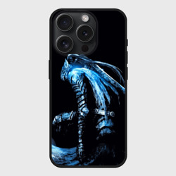 Чехол силиконовый для Apple iPhone 15 Pro матовый Dark Souls