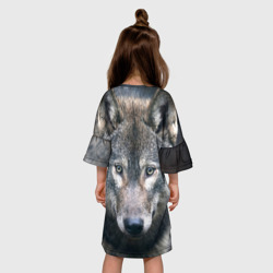 Детское платье 3D Серый волк - фото 2