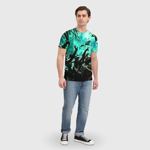 Мужская футболка 3D Dead Island, цвет 3D печать - фото 5