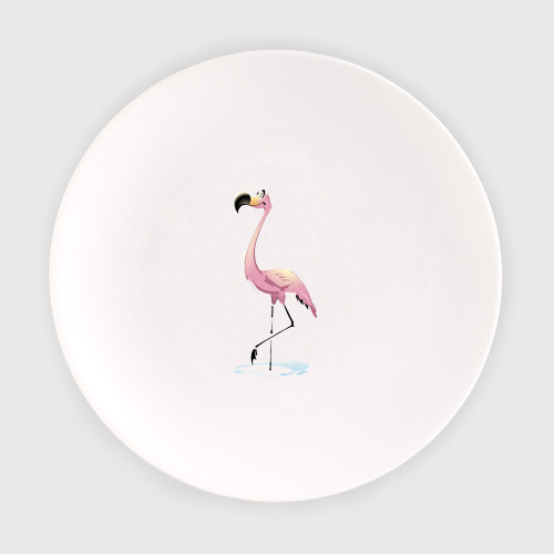 Тарелка Фламинго