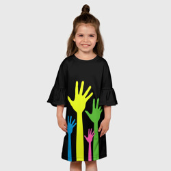 Детское платье 3D Руки вверх! - фото 2