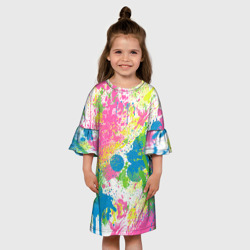 Детское платье 3D Брызги - фото 2