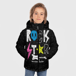 Зимняя куртка для мальчиков 3D Рождён быть рок-звездой - фото 2