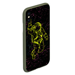 Чехол для iPhone XS Max матовый Космический рок - фото 2