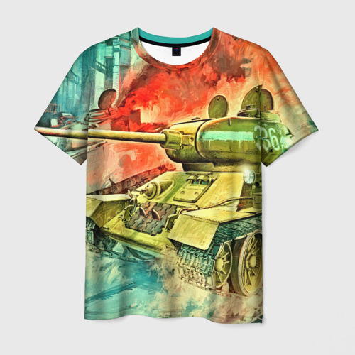 Мужская футболка 3D Tank