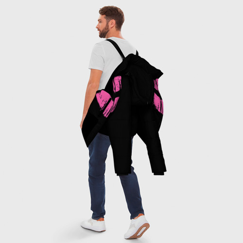 Мужская зимняя куртка 3D Чмок, цвет черный - фото 5