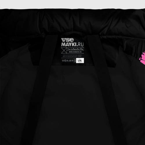 Мужская зимняя куртка 3D Чмок, цвет черный - фото 7