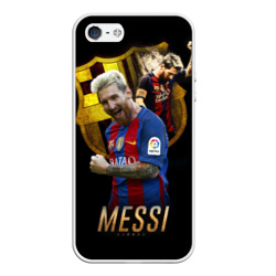 Чехол для iPhone 5/5S матовый Messi