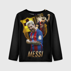 Детский лонгслив 3D Messi