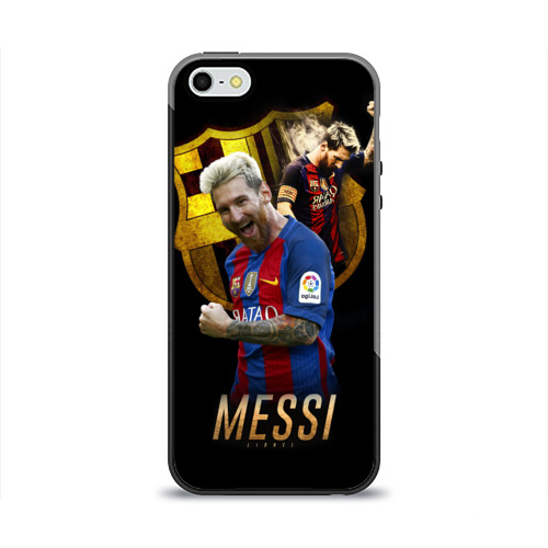 Чехол для Apple iPhone 5/5S силиконовый глянцевый Messi Фото 01 Чехол для Apple iPhone 5/5S силиконовый глянцевый Messi Фото 01