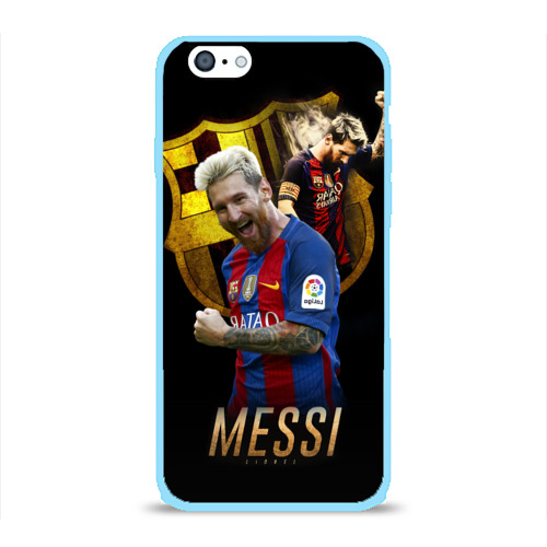 Чехол для Apple iPhone 6 силиконовый глянцевый Messi Фото 01 Чехол для Apple iPhone 6 силиконовый глянцевый Messi Фото 01