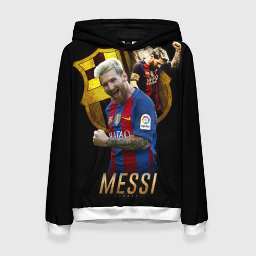 Женская толстовка 3D Messi, цвет 3D печать