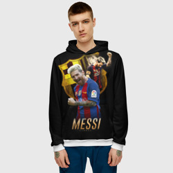 Мужская толстовка 3D Messi - фото 2