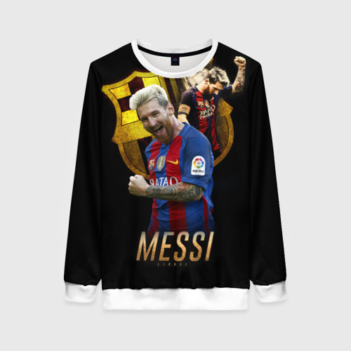 Женский свитшот 3D Messi, цвет 3D печать