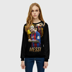 Женский свитшот 3D Messi - фото 2