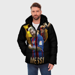 Мужская зимняя куртка 3D Messi - фото 2