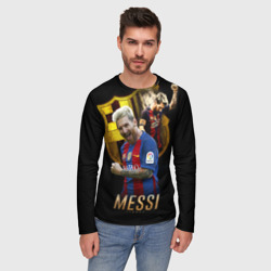 Мужской лонгслив 3D Messi - фото 2