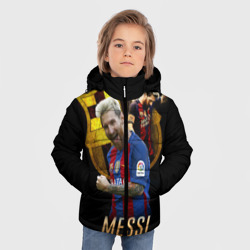 Зимняя куртка для мальчиков 3D Messi - фото 2