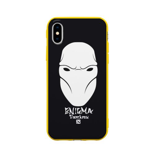 Чехол для Apple iPhone X силиконовый матовый ENIGMA Фото 01 Чехол для Apple iPhone X силиконовый матовый ENIGMA Фото 01