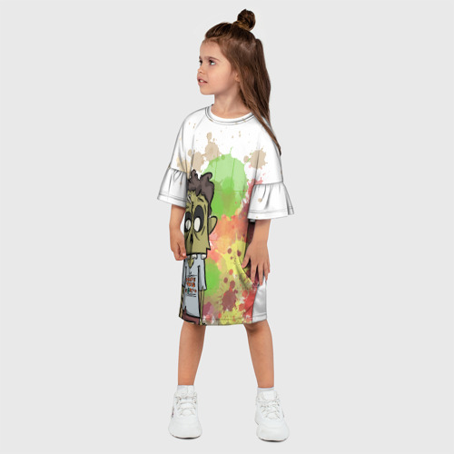 Детское платье 3D Зомби - фото 3