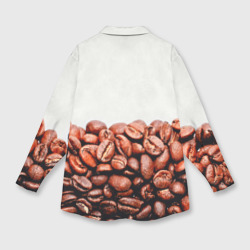 Мужская рубашка oversize 3D Coffee