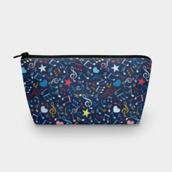 Косметичка 3D Ноты