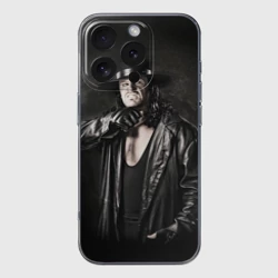 Чехол для iPhone 16 Pro Max силиконовый с защитой камеры Гробовщик 2