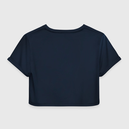 Женская футболка Crop-top 3D Гробовщик 3, цвет 3D печать - фото 2