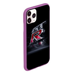 Чехол для iPhone 11 Pro Max матовый Nissan Gtr - фото 2