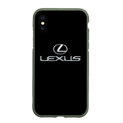 Чехол для iPhone XS Max матовый Lexus