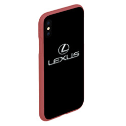 Чехол для iPhone XS Max матовый Lexus - фото 2