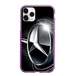 Чехол для iPhone 11 Pro Max матовый Mercedes-Benz