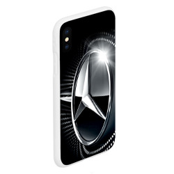 Чехол для iPhone XS Max матовый Mercedes-Benz - фото 2