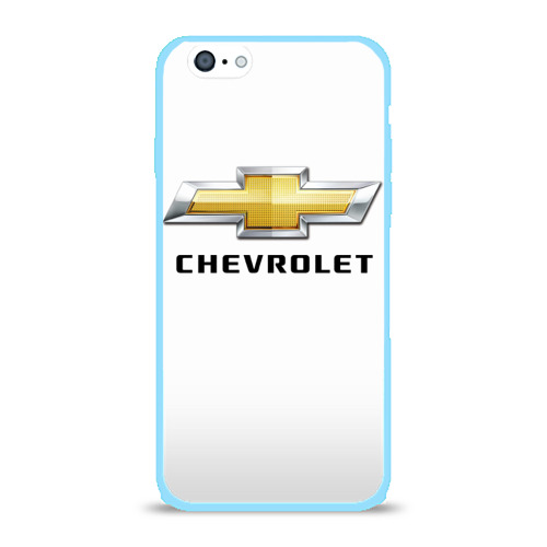 Чехол для Apple iPhone 6 силиконовый глянцевый Chevrolet Фото 01 Чехол для Apple iPhone 6 силиконовый глянцевый Chevrolet Фото 01